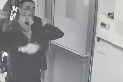 Engelli çalışan, güvenlik görevlisinin heimlich manevrasıyla hayata tutundu