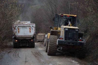 Erdemli Köyü’nde heyelana hızlı müdahale