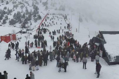Ergan Kayak Merkezi sömestirde doldu taştı