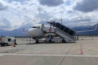 Erzincan Yıldırım Akbulut Havalimanı’nda aralık ayında 31 bin 520 yolcuya hizmet verildi