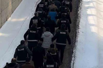 Erzurum merkezli 5 ilde usulsüz kredi operasyonu: 38 şüpheli yakalandı