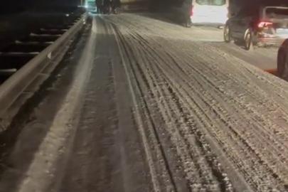 Erzurum’da kar yağışı hayatı olumsuz etkiliyor