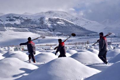 Erzurum’da ölümün soğuk yüzü