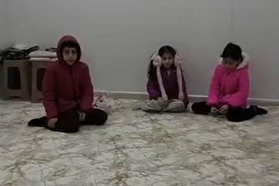 Eşi cezaevine giren kadın çocuklarıyla birlikte hastane mescidine sığındı