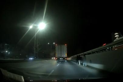 Eskişehir Çevreyolu’nda yürekleri ağza getiren görüntüler