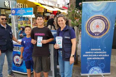 Eskişehir’de 1 yılda 65 bin 82 vatandaş siber suçlarla ilgili bilgilendirildi