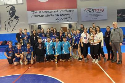 Eskişehir’de badminton heyecanı sona erdi