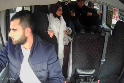 Fenalaşan yolcu için direksiyonu hastaneye kırdı