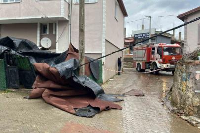 Fırtına sonrası hasar büyük oldu