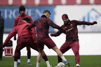 Galatasaray, Atletico Madrid maçı hazırlıklarını sürdürdü