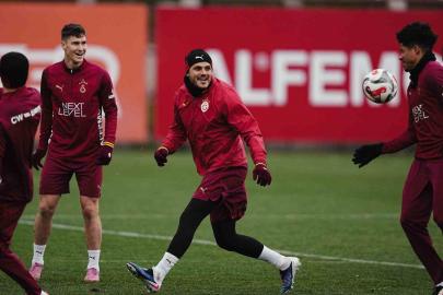 Galatasaray, Trabzonspor maçı hazırlıklarına devam etti