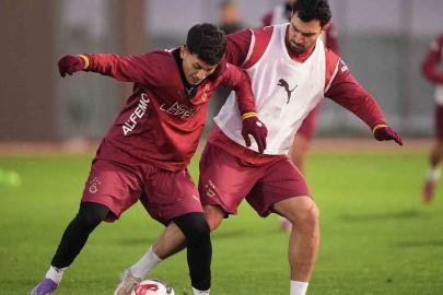 Galatasaray, Trabzonspor maçı hazırlıklarını sürdürdü