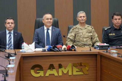 Gaziantep’te 626 terör operasyonu yapıldı, 662 kilo uyuşturucu ele geçirildi