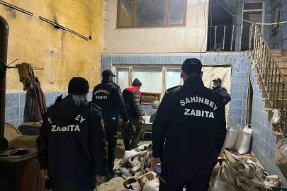 Gaziantep’te bin 300 kilo sağlıksız sakatat ele geçirildi, iş yeri kapatıldı