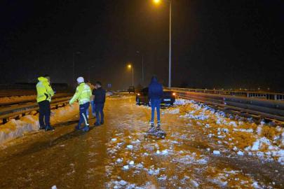 Gaziantep’te buzlanma nedeniyle kaza: 1 yaralı