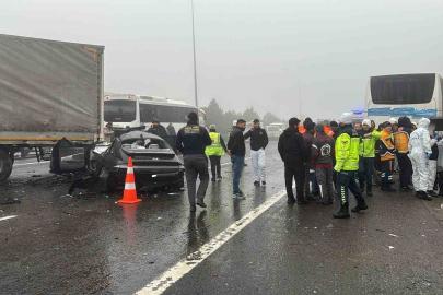 Gaziantep’te zincirleme kaza: 2 ölü, 10 yaralı