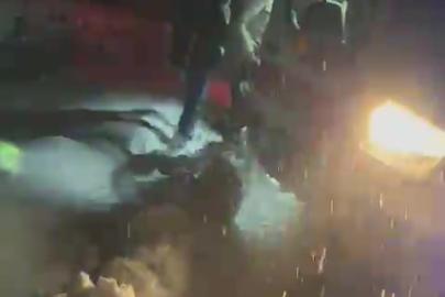 Gercüş’te karda mahsur kalan hasta ve ambulans kurtarıldı