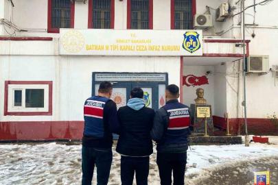 Gercüş’te uyuşturucu ticareti suçundan aranan hükümlü yakalandı