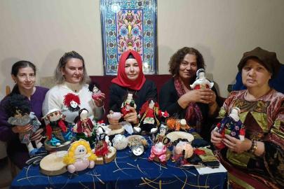 Geri dönüşümden sanata uzanan yolculuk: Bez bebekler yeniden hayat buldu