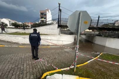 Germencik Belediyesi’nden sağanak yağışa karşı önlem