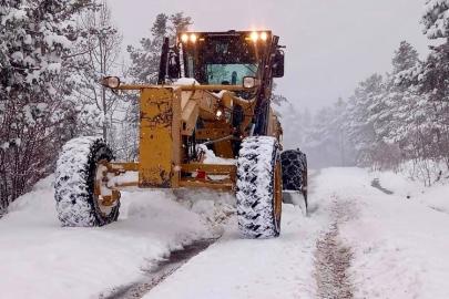 Giresun’da 521 köy yolu kar nedeniyle ulaşıma kapandı