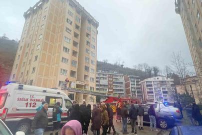 Giresun’da korkutan yangın