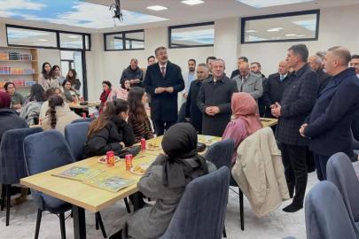 H. Sait Camii Gençlik Merkezi Etüt Salonu hizmete açıldı