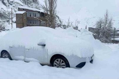 Hakkari’de 220 yol ulaşıma açıldı, karla mücadele sürüyor