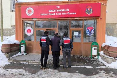 Hakkari’de 9 yıl 9 ay hapis cezası bulunan şahıs yakalandı