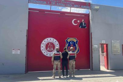 Hatay’da 34 yıl hapis cezası ile aranan şahıs yakalandı