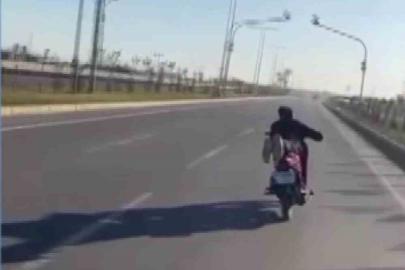 Hatay’da motosikletli çocuk sürücüye 50 bin TL ceza