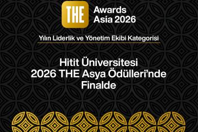 Hitit Üniversitesi 2026 THE Asya Ödülleri’nde finalde