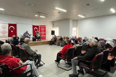Huzurevinde  halk oyunları ile renkli anlar yaşandı