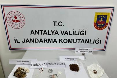 İbradı’da uyuşturucu operasyonu