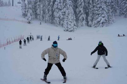 Ilgaz Dağı’nda hafta sonu yoğunluğu