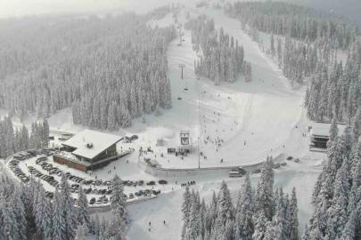Ilgaz Dağı’nda yarıyıl tatili coşkusu