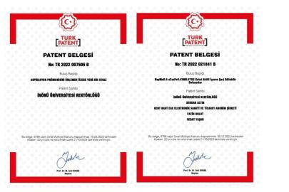 İnönü Üniversitesi’nin iki buluşu patentle tescillendi