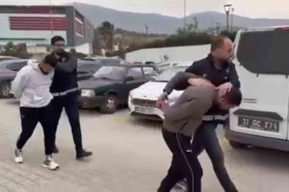 İskenderun’da hapis cezası ile aranan 2 kişi tutuklandı