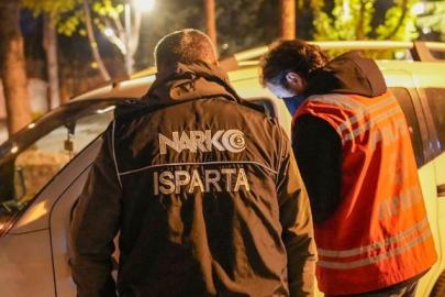 Isparta’da 1 haftalık uyuşturucu operasyonlarında 46 şüpheli yakalandı