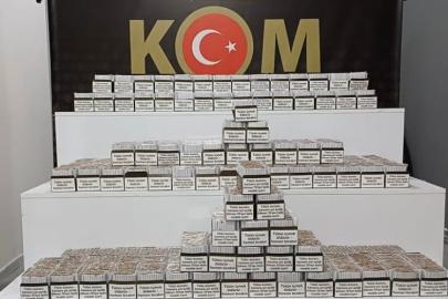 Isparta’da 40 bin adet dolu makaron ele geçirildi