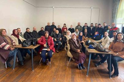 İyi tarım uygulamaları eğitimi gerçekleştirildi