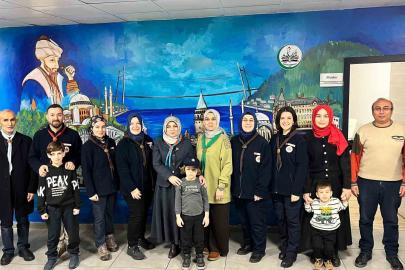 İzciler Milli Eğitim Müdürü ile buluştu