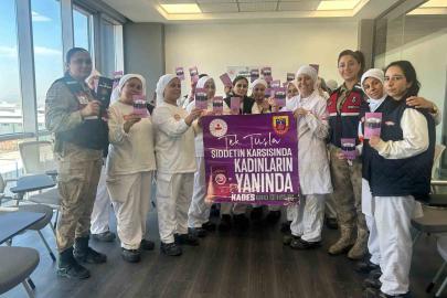 Jandarma ekipleri 2025 yılında KADES uygulamasını tanıttı