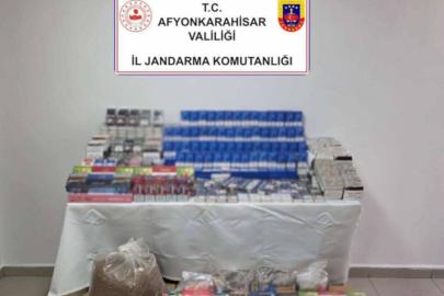 Jandarmadan kaçak makaron operasyonu