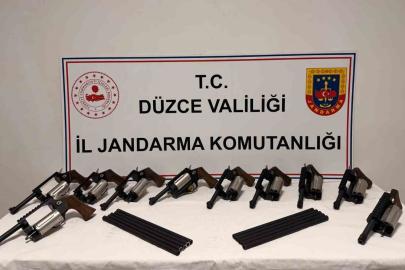 Jandarmadan kaçak silah operasyonu: 2 gözaltı