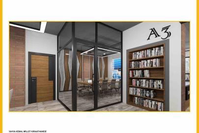 Kağıthane’nin 7’nci Millet Kıraathanesi Yahya Kemal’de yükseliyor