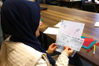Kağıttan sanata: Ümraniye’de Katı’ sanatı geleceğe taşınıyor