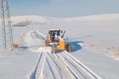 Kahramanmaraş’ta kar temizliği