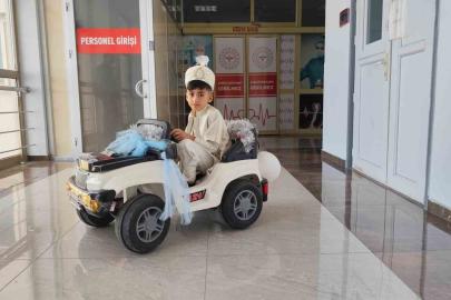 Kahta’da çocukların ameliyathaneye giden yolu oyunla başlıyor