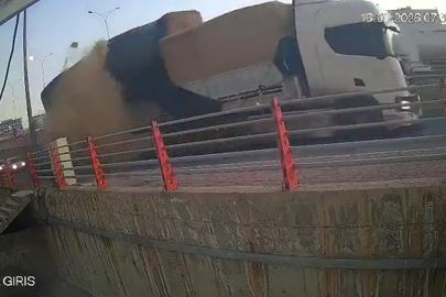 Kaldırımda yürürken hayatının şokunu yaşadı